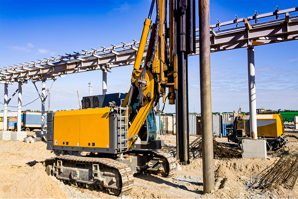 Types of piling rig and why you should hire them